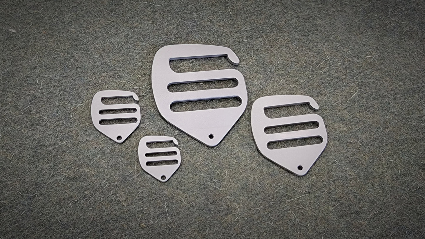 Titanium G Hook Quick Release Buckle