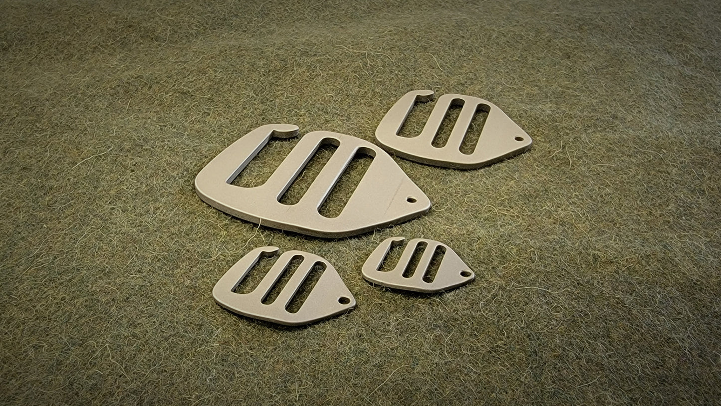 Titanium G Hook Quick Release Buckle