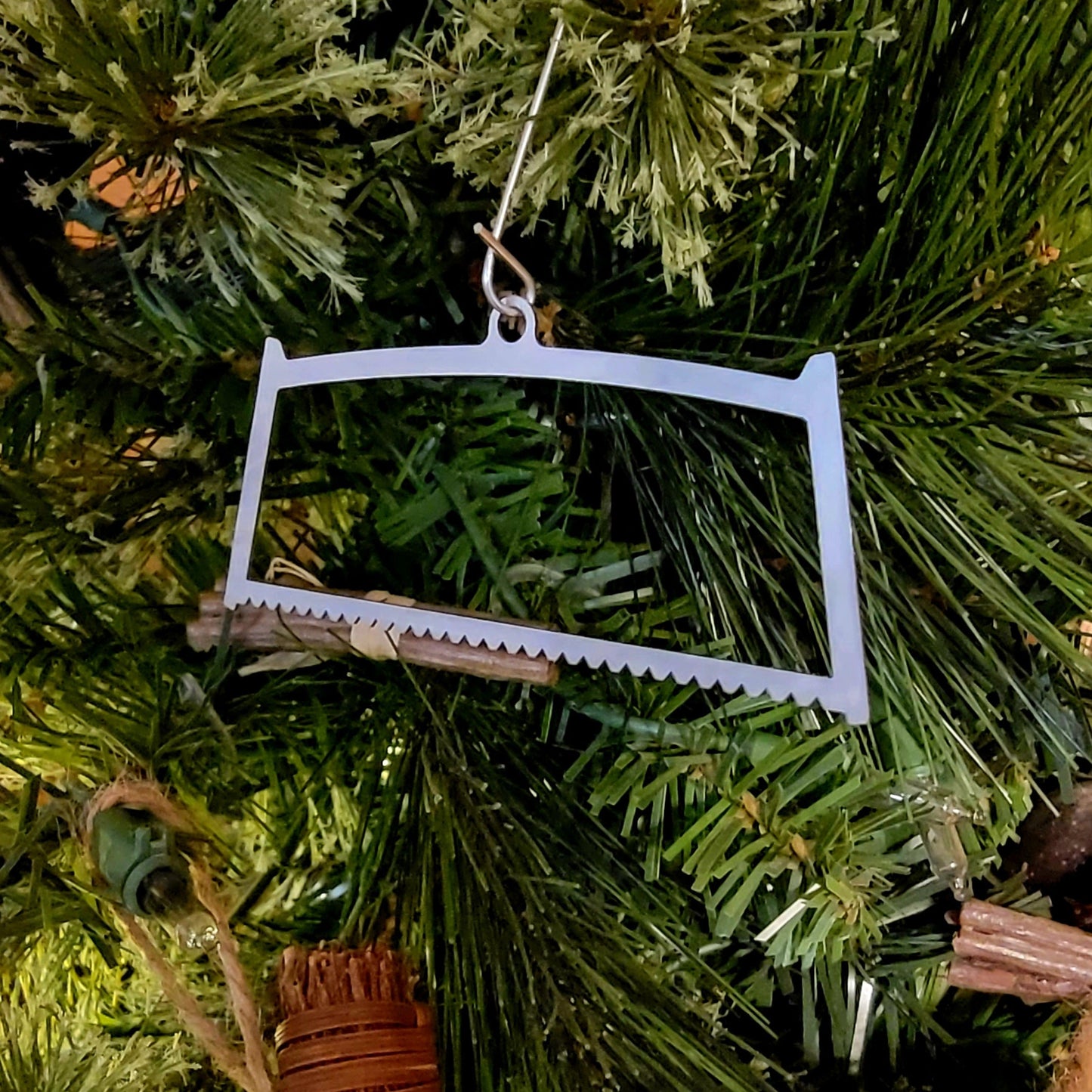 Bow Saw Ornament