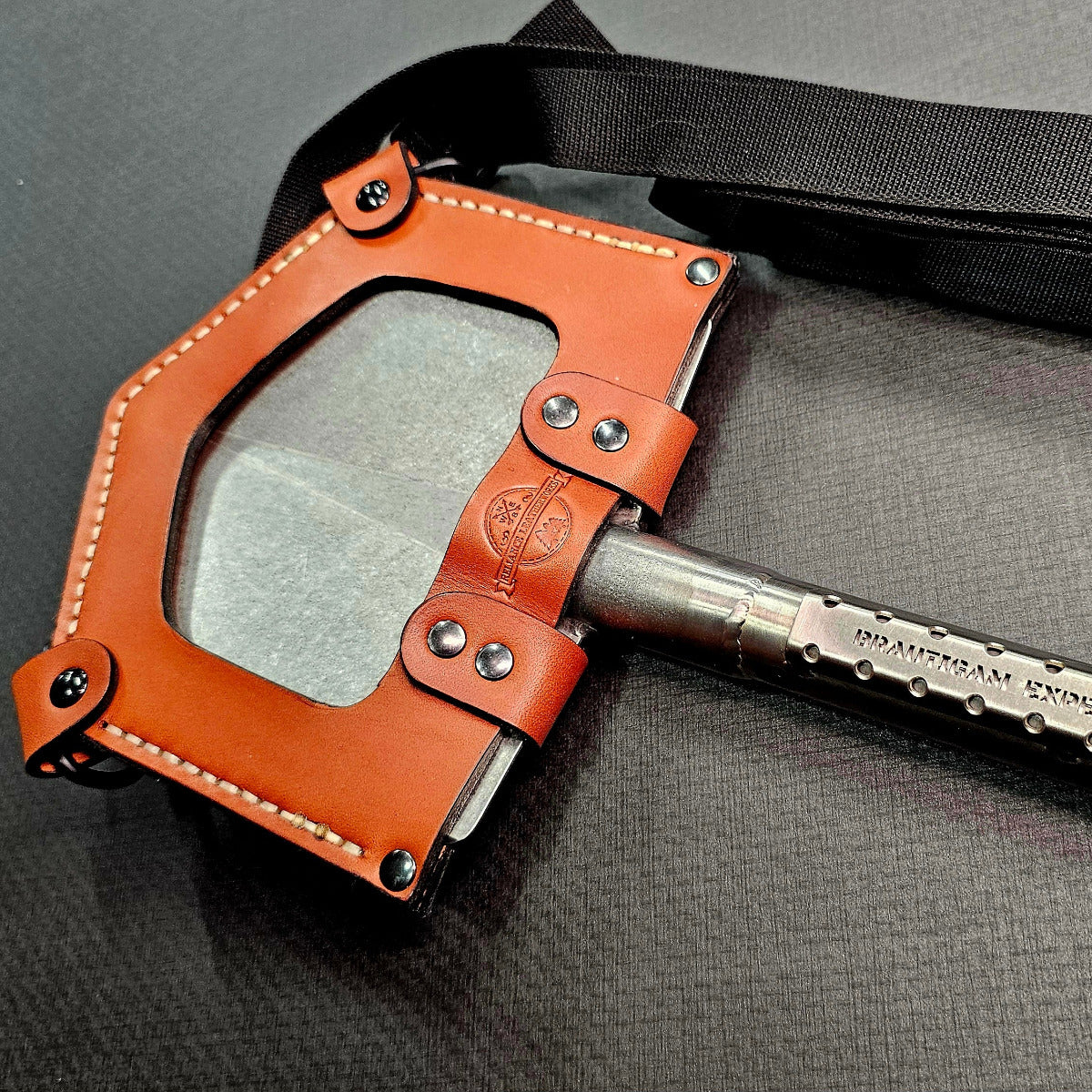 Leather Pack Shovel Cover