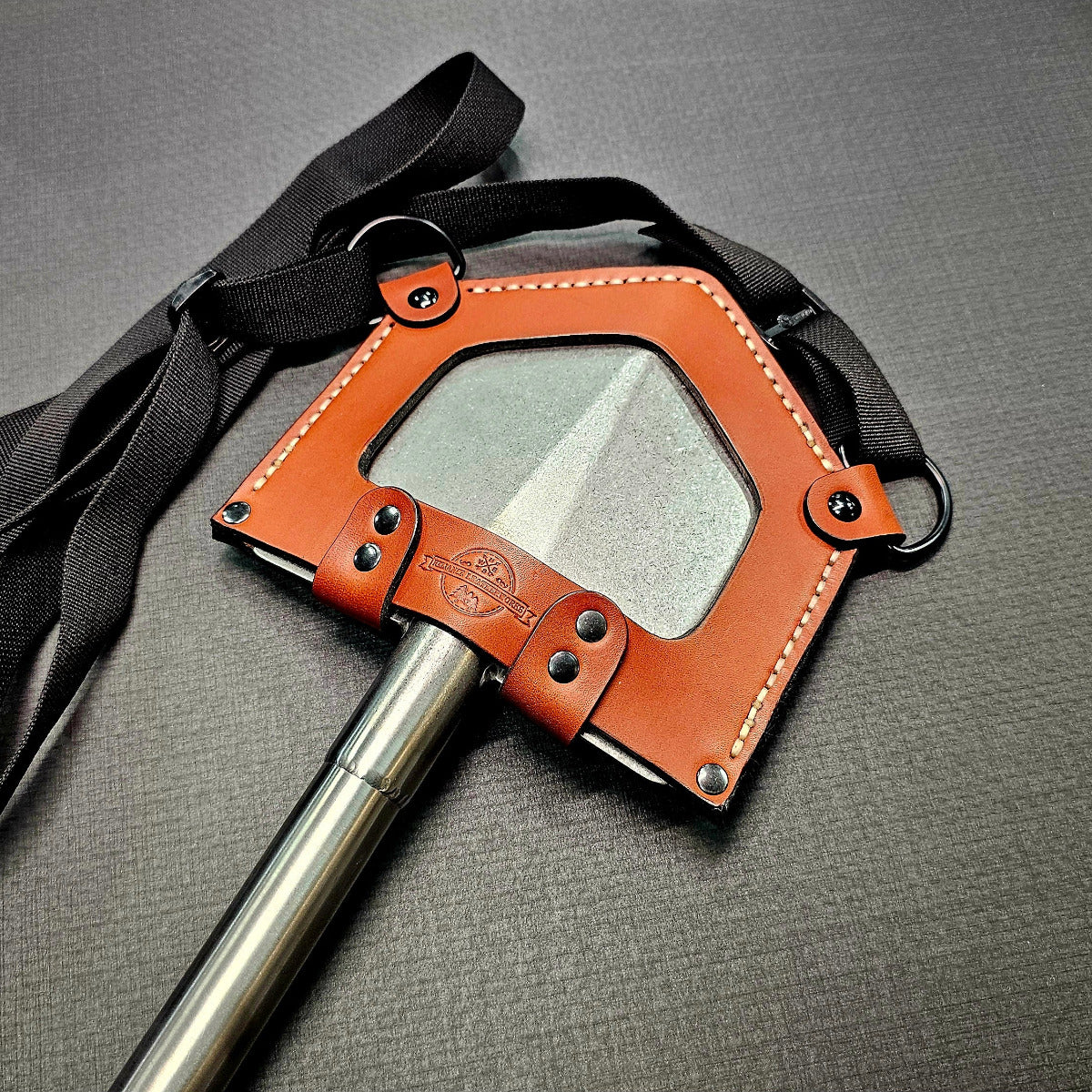 Leather Pack Shovel Cover
