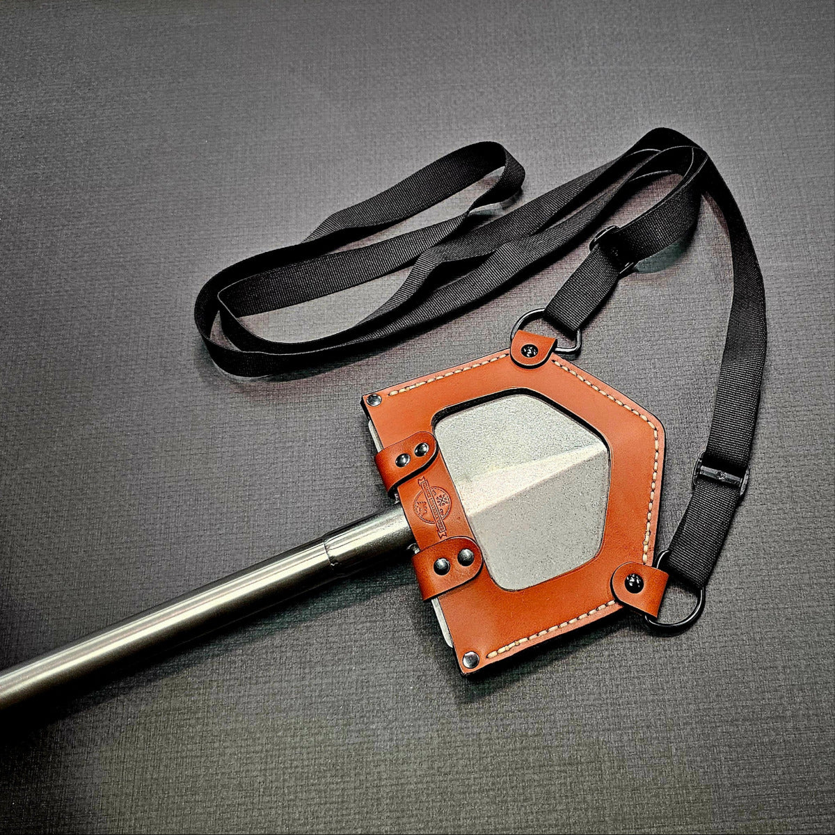 Leather Pack Shovel Cover