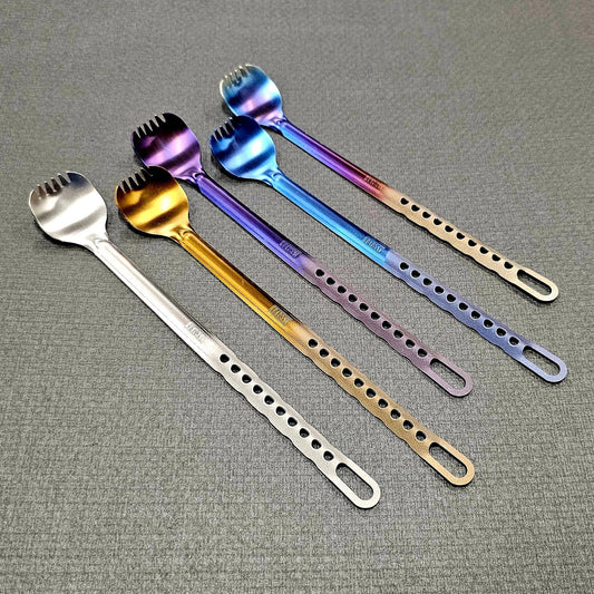 Long Titanium Spork