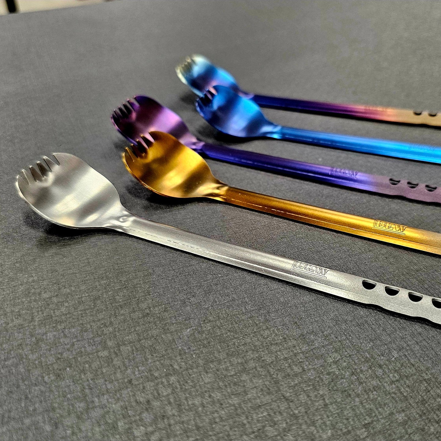 Long Titanium Spork