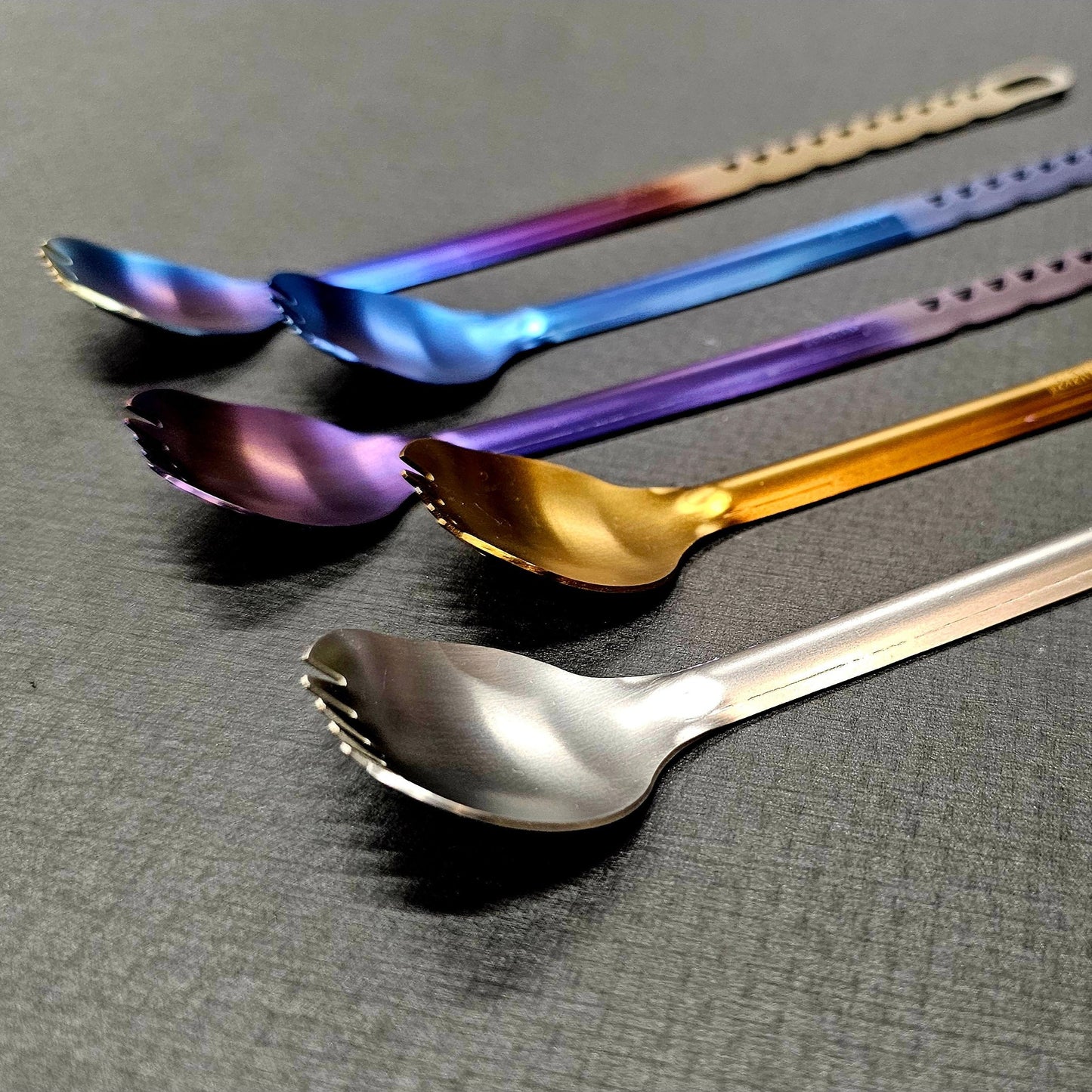 Long Titanium Spork