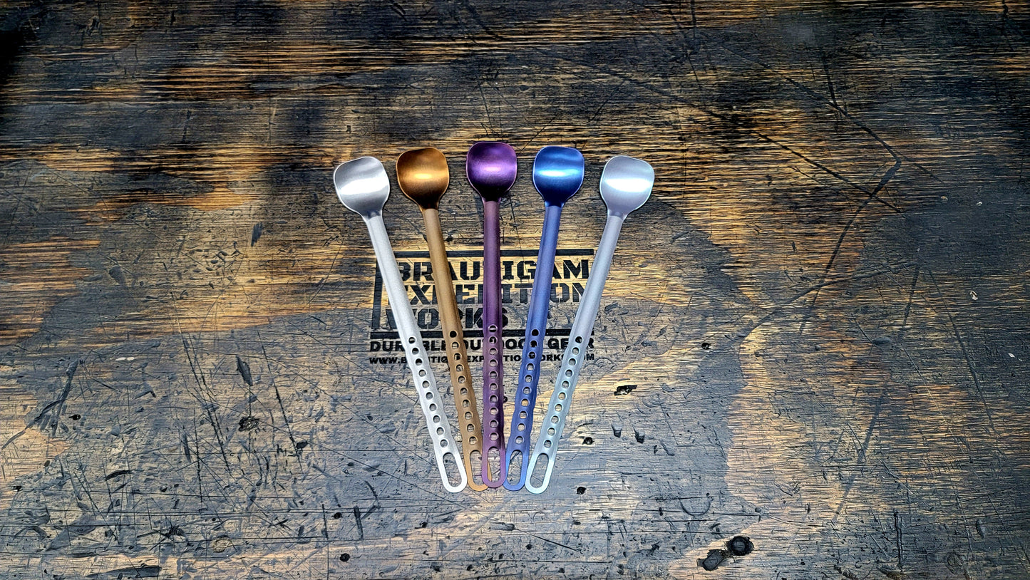 Long Titanium Spoon